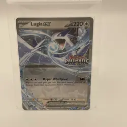Pokemon TCG Lugia ex 082/131 Prismatic Evolutions Double Rare [STAMPED] - Image 1