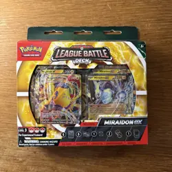 Pokemon TCG Miraidon ex League Battle Deck Box Sealed New - Image 1