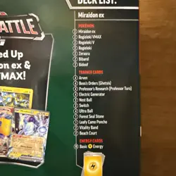 Pokemon TCG Miraidon ex League Battle Deck Box Sealed New - Image 5