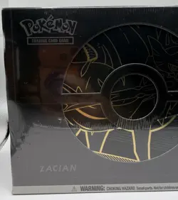 Pokemon TCG Sword & Shield Zacian ETB Elite Trainer Box Plus Factory Sealed - Image 2