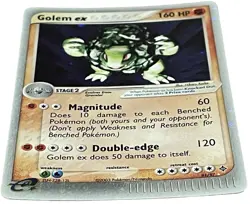 Golem EX 91/97 Dragon 2003 Holo Pokemon Card - Image 2