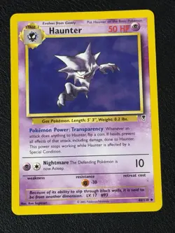Pokemon TCG Haunter 46/110 Legendary Collection WOTC Unlimited - Image 1