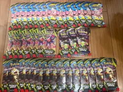 Pokemon Perfect Order Sleeved Booster Pack Lot of 40 SHIPS FAST FREE SHIPPING - Image 1