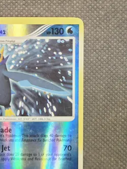 Pokemon Empoleon Reverse Holo 4/130 DP Diamond & Pearl TCG 2007 Vintage - Image 4