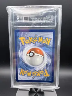 2021 Pokemon Jolteon V SWSH183 Black Star Promo TAG 9 - Image 2