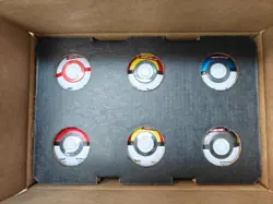 New Sealed x6 Pokemon TCG Pokeball Tins - 18 Booster Packs Costco Exclusive - Image 1
