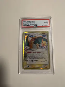 Pokemon EX Charizard Delta Species Holo Crystal Guardians 4/100 PSA 2 - Image 1
