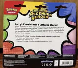 Pokemon TCG Mega Evolution Ascended Heroes Larry’s Komala 2 Pack Blister Sealed - Image 2