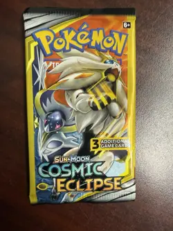Pokemon TCG Cosmic Eclipse Single Pack - Image 1
