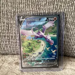 Pokemon TCG Aerodactyl V Ultra Rare Alt Art - Image 2