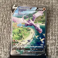 Pokemon TCG Aerodactyl V Ultra Rare Alt Art - Image 4
