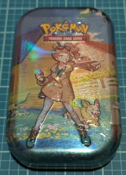 Pokemon Crown Zenith Mini Tin Sonia & Yamper 2 Booster Packs New - Image 1