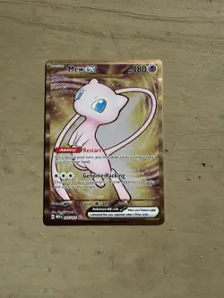 Pokemon TCG METAL Mew ex 151 UPC promo - Image 1