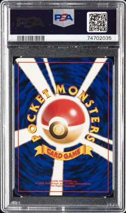 1996 POKEMON BASE SET JAPANESE #6 CHARIZARD-HOLO PSA 8 - Image 2