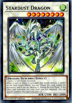 TOCH-EN050 Stardust Dragon Rare 1st Edition YuGiOh - Image 1