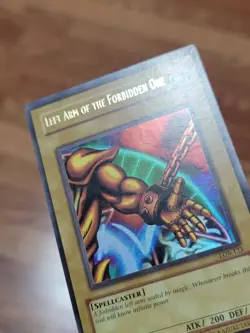 LP* Left Arm of the Forbidden One LOB-123 Yu-Gi-Oh 2002 Unlimited - Image 3