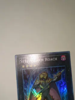 Yugioh Steelswarm Roach CT09-EN021 Super Rare Played - Image 4