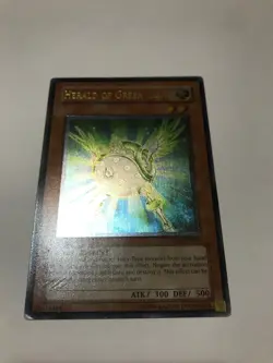 1X yugioh Herald of Green Light EOJ-EN018 1st Edition Ultimate Rare - Image 2