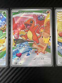 Pokemon TCG First Partner Illustration Collection Series 1 Kanto GEN 1 Starters - Image 3