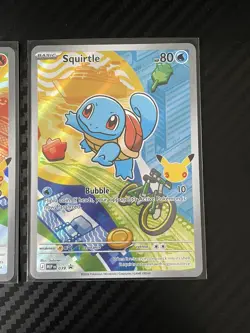 Pokemon TCG First Partner Illustration Collection Series 1 Kanto GEN 1 Starters - Image 4