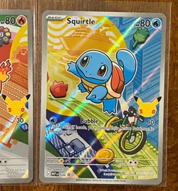 Pokemon TCG First Partner Illustration Collection Series 1 Kanto GEN 1 Starters - Image 4