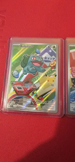 Pokemon TCG First Partner Illustration Collection Series 1 Kanto GEN 1 Starters - Image 3