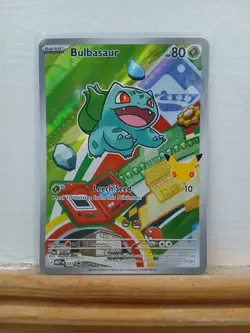 Pokemon TCG First Partner Illustration Collection Series 1 Kanto GEN 1 Starters - Image 4
