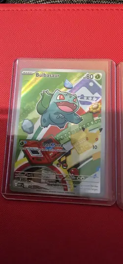 Pokemon TCG First Partner Illustration Collection Series 1 Kanto GEN 1 Starters - Image 3