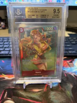 One Piece ST21-009 Nami Alternate Art English Starter Deck Ex Gear 5 - BGS 9.5 - Image 1