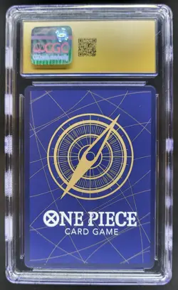 2025 ONE PIECE MORE PIZZA!! ALT ART OP07-037 CGC 10 PRISTINE A PT - Image 2