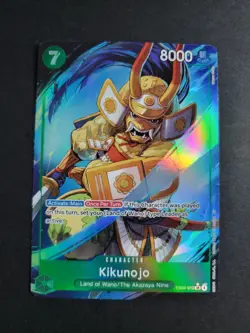 Kikunojo (Alternate Art) OP14-012 Super Rare One Piece The Azure Sea's Seven - Image 1