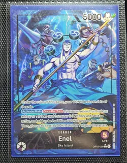 Enel Op15 Alt Art Leader English One Piece TCG - Image 1