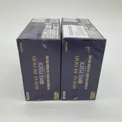 Lot of (2) One Piece TCG OP-10 Royal Blood Booster Boxes SEALED ENGLISH - Image 3