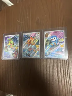 Pokemon TCG First Partner Illustration Series 1 Sinnoh Gen 4 (set of 3) Promo - Image 3
