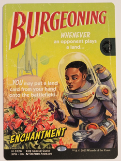 Burgeoning Edge Of Eternities M0126 SPG Reg Mythic Special Guest NM - Image 1