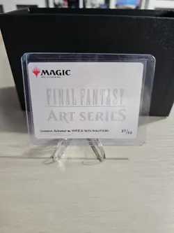 Summon: Bahamut - Magic: Final Fantasy MTG - Art Series 37/53 - Gold Stamp - Image 2