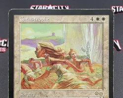 MTG Catastrophe- DAMAGED -Urza's Saga Magic the Gathering Card #006 - Image 3