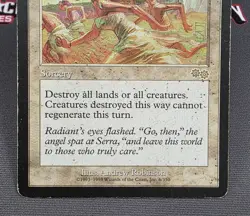 MTG Catastrophe- DAMAGED -Urza's Saga Magic the Gathering Card #006 - Image 4