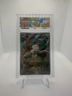 Pokemon TCG Meowth 106/094 Phantasmal Flames Ace 10 - Image 1