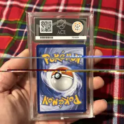 Pokemon TCG Meowth Phantasmal Flames 106/094 Graded Ace 10 Gem - Image 2