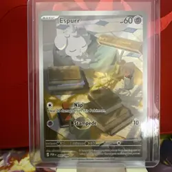 Espurr 095/088 Perfect Order Illustration Rare Pokemon TCG Card - Pack Fresh - Image 1