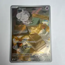 Espurr Illustration Rare 095/088 Perfect Order Pokemon TCG Card English IR - Image 3