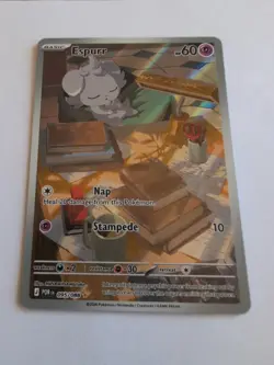 TCG Pokemon Espurr Perfect Order 095/088 Illustration Rare NM Pack Fresh. 🔥 - Image 1