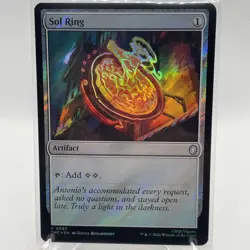 Sol Ring (Surge Foil) MTG Commander: Teenage Mutant Ninja Turtles Foil NM - Image 2