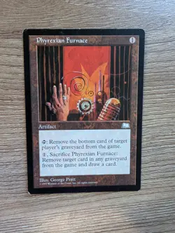 MTG Phyrexian Furnace Weatherlight Magic The Gathering NM/MT Unplayed See Pics - Image 1