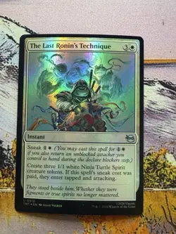 The Last Ronin's Technique - Foil - Universes Beyond: TMNT - TMT U 0012 - Image 4