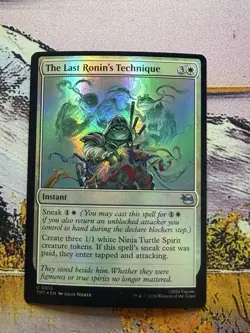 The Last Ronin's Technique - Foil - Universes Beyond: TMNT - TMT U 0012 - Image 5