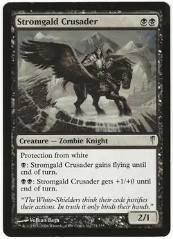 MTG Stromgald Crusader Coldsnap Uncommon LP - Image 1