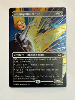 MTG Cosmogrand Zenith Borderless EOE 304 Foil M Near Mint - Image 1