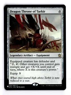 Dragon Throne of Tarkir 219/269 The List Reprints R MTG LP - Image 1
